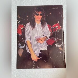 Motley Crue Tommy Lee poster